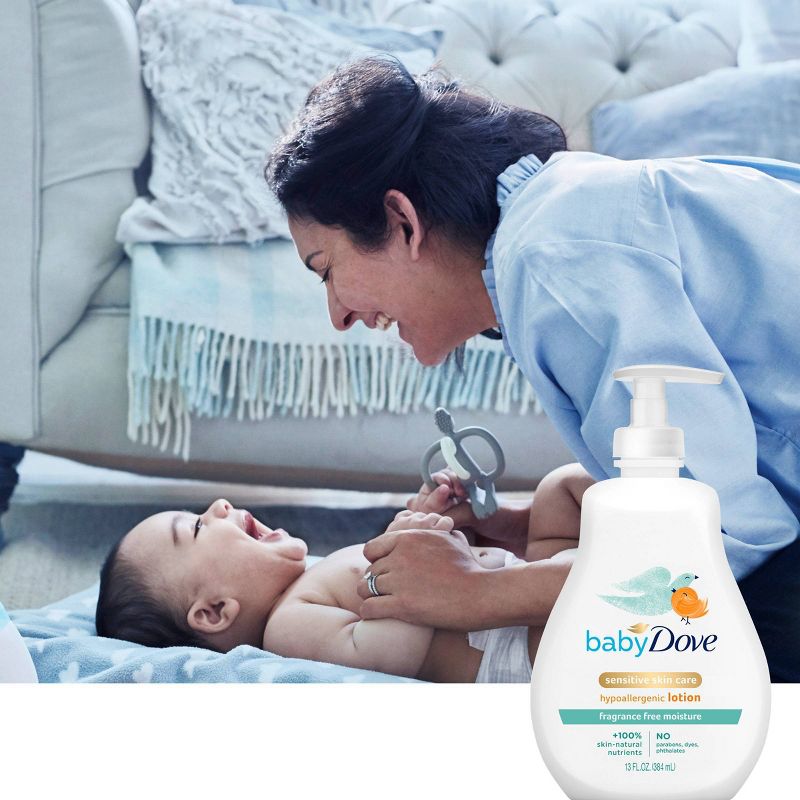 Baby Dove Sensitive Moisture Fragrance-Free Lotion, 6 of 10
