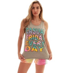 Just Love Womens Tank & Short Cute Pajama Set - Ribbed PJ Sets Sleepwear Loungewear - 1 of 4