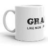 Crazy Dog T-Shirts Grammy Like Mom But No Rules Mug Funny Grandmother Coffee Cup - 11oz - 2 of 4
