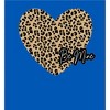 V Day Cheetah Heart Be Mine Crew Neck Short Sleeve Adult T-shirt - 2 of 2
