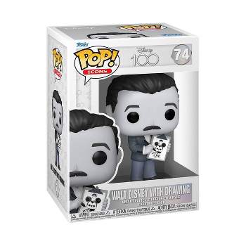 Funko POP! Icons: D100 - Walt Disney with Drawing