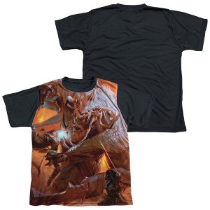 Boys' Dungeons And Dragons Players Handbook Cover Short Sleeve Costume T-Shirt - 1 of 4
