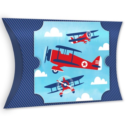 Vintage airplane outlet pillow