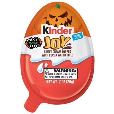 Kinder Joy Halloween Treat + Toy - 0.7oz (colors may vary)