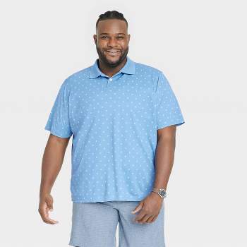 Men's Big & Tall Long Sleeve Henley T-shirt - Goodfellow & Co™ Blue 3xl :  Target