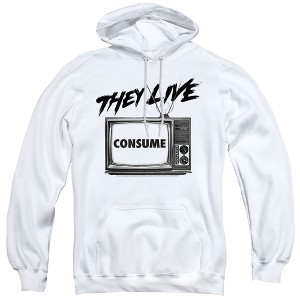 They Live Consume Adult Pull-Over Hoodie - 1 of 4