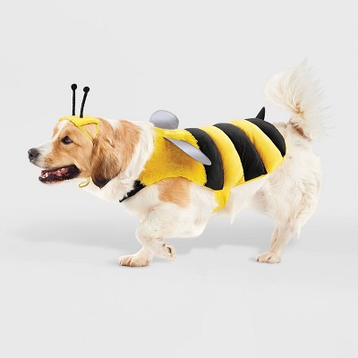 Bee with Reflective Wings Full Body Halloween Dog and Cat Costume - Boots & Barkley™