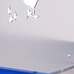 blue 8 holes with legs