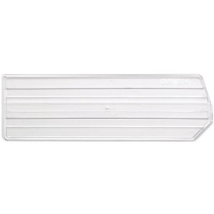 Quantum Storage Systems Bin Divider, Clear, For Bin Qus234 (Pack Of 6), Made In Usa - 1 of 1