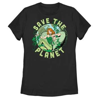 Women's Batman Save the Planet Poison Ivy T-Shirt