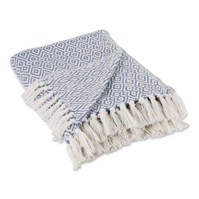50"x60" Double Diamond Throw Blanket - Design Imports