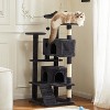 Heybly 54-Inch Cat Tree Tower – Multi-Level with Sisal Scratching Post - 2 of 4