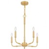 Quoizel Lighting Abner 5 - Light Chandelier in  Aged Brass - 3 of 4