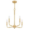 Quoizel Lighting Abner 5 - Light Chandelier in  Aged Brass - image 3 of 4