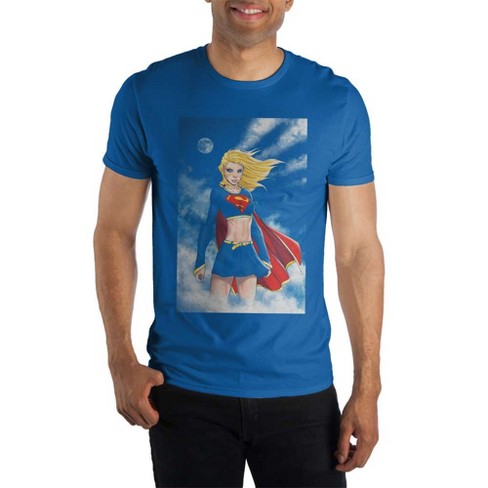 Mens supergirl t clearance shirt