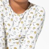 Bellabu Bear Kids Milk & Cookies Original Bamboo Kids Pajamas - 2 of 4