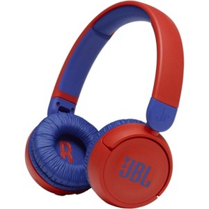 Refurbished: JBL Jr310BT Kids Wireless On-Ear Headphones Bluetooth Headphones with Microphone (Red) Small - Manufacturer Refurbished - 1 of 3