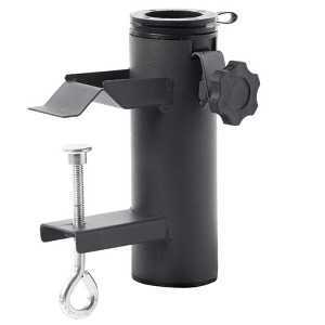 Gardenised Outdoor Weather Resistant Balcony Clamp Umbrella Holder - 1 of 4