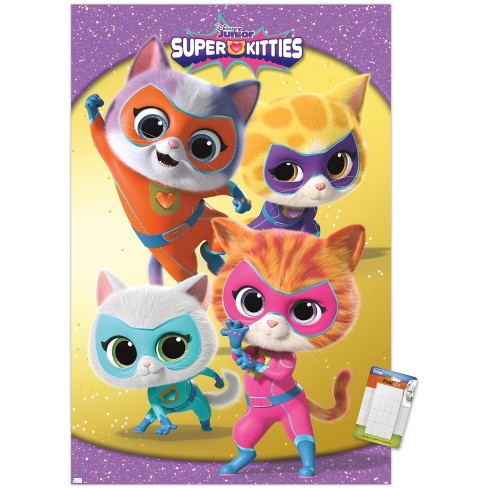 Trends International Disney Junior Super Kitties - Group Unframed Wall ...
