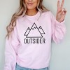 Simply Sage Market Women's Graphic Sweatshirt Outsider Mountains - 2 of 3