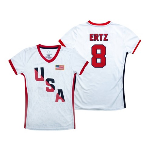 U S Women S National Soccer Team Julie Ertz Girls V Neck Athletic Jersey Target