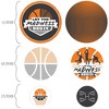 Big Dot of Happiness Basketball - Let the Madness Begin - College Basketball Party Giant Circle Confetti - Party Decorations - Large Confetti 27 Count - 2 of 4