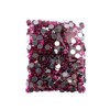 John Bead 1000-Piece 8mm (SS39) Fuchsia Acrylic Round Flat Back Rhinestones - 2 of 4