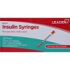 Leader Insulin Syringes 10 - 10 ea Packs - 3 of 4
