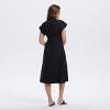 Women's Short Sleeve Pleated Midi Shirtdress - A New Day™ - 2 of 3