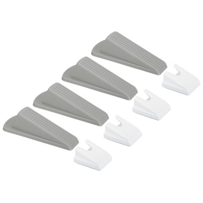 Unique Bargains Rubber Durable Sturdy Non-slip Door Stop with Storage Box