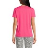 Lands' End Women's Relaxed Supima Cotton V-Neck T-Shirt - 2 of 4