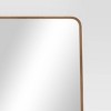 18" x 60" Metal Aluminum Cheval Floor Mirror Brass - Threshold™ - image 4 of 4
