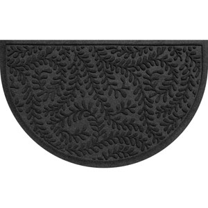 WaterHog 2'x3'3" Boxwood Indoor/Outdoor Half Round Door Mat - 1 of 4