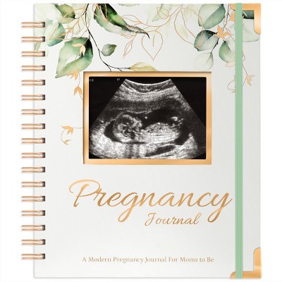 KeaBabies Pregnancy Journal Memory Book: Inspire, 90 Pages Hardcover Pregnancy Book, Pregnancy Journals for First Time Moms