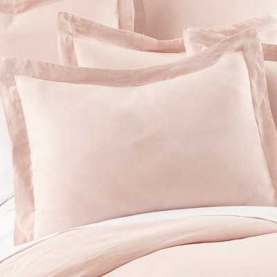 Dusty Pink Linen Twin XL Bedspread Cover