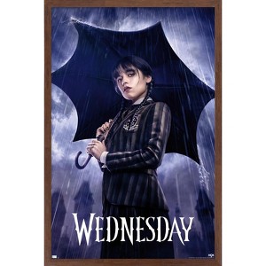 Trends International Wednesday - One Sheet Framed Wall Poster Prints - 1 of 4
