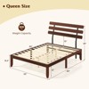 Costway 15.5 Inch Twin/Full/Queen Size Bed Frame with Retro Headboard &Under-Bed Storage Space - 3 of 4