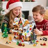 Hogokids 1421PCS 3 Style Christmas Gingerbread House, 2025 Xmas Castle Village Building Block Gifts for Adults Kids Ages 6+ - 4 of 4