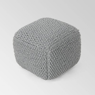 knitted pouf ottoman target