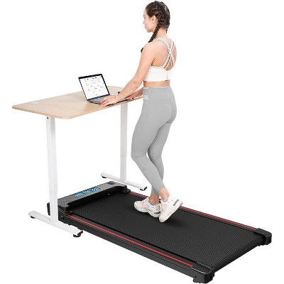 CITYSPORTS Portable Treadmill, Under Desk Treadmill Quiet, 2 in 1 Walking Pad Treadmill Under Desk for Office Home Fitness