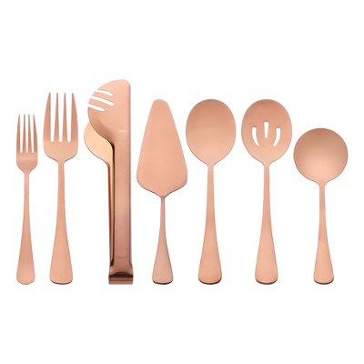 REGALWOVEN Stainless Steel Durable Rust-Proof Corrosion Resistant Flatware Set 10 Pcs 1 Set