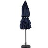 10FT 3-Tier Auto-Tilt Outdoor Umbrella, Aluminum Patio Table Umbrella for Market, Pool, Deck (Base Not Included) – Maison Boucle - 3 of 4
