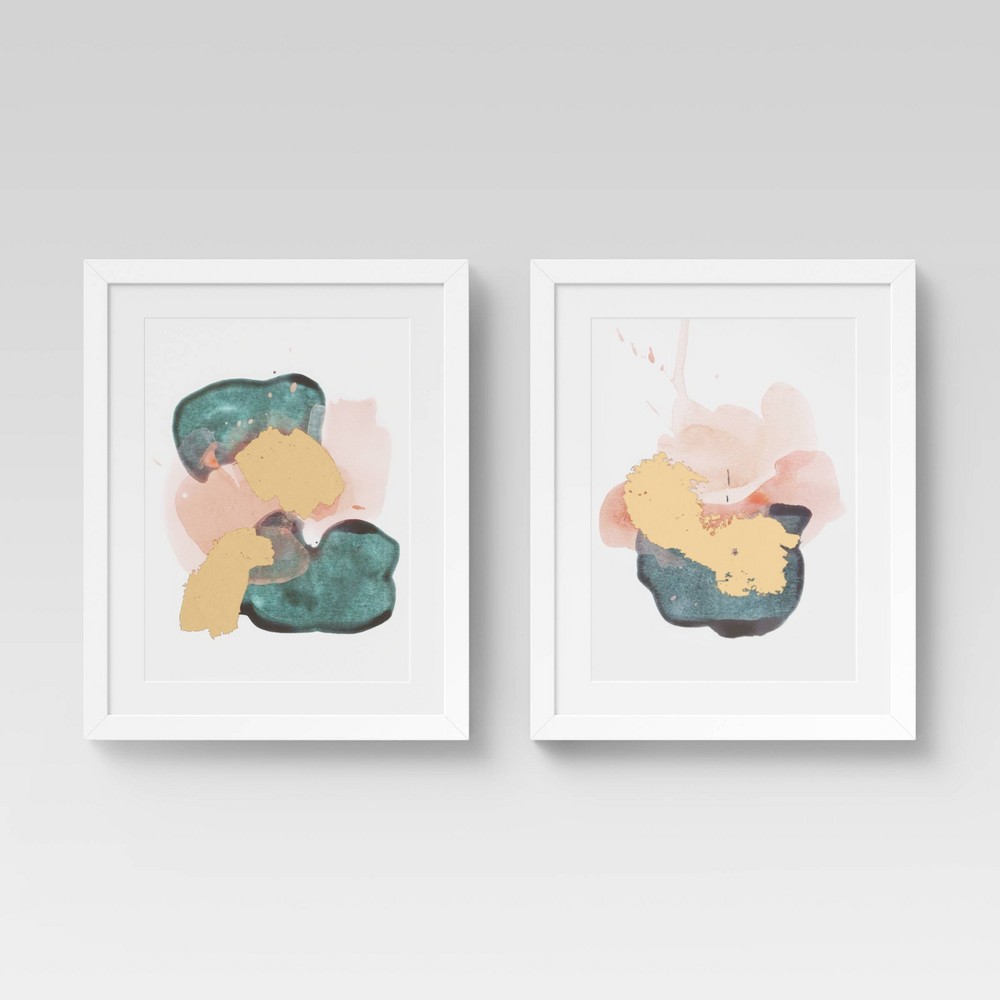 (Set of 2) 16" x 20" Abstract with Foil - Project 62™