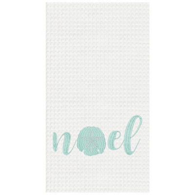 C&F Home Beachy Noel Waffle Weave Cotton Kitchen Towel