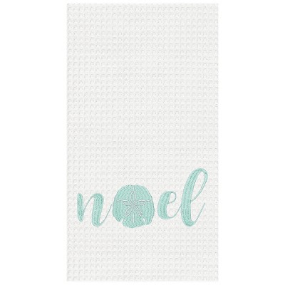 C&F Home Beachy Noel Waffle Weave Cotton Kitchen Towel