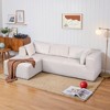 Large L-Shape Corner Sofa, 105" Modular Sectional - Freestanding Couch with Deep Seat, Zero Assembly Required for Modern Living Space - 2 of 4