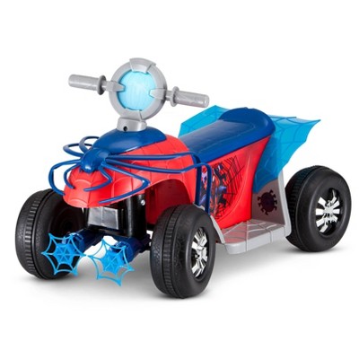 spiderman 12v quad bike