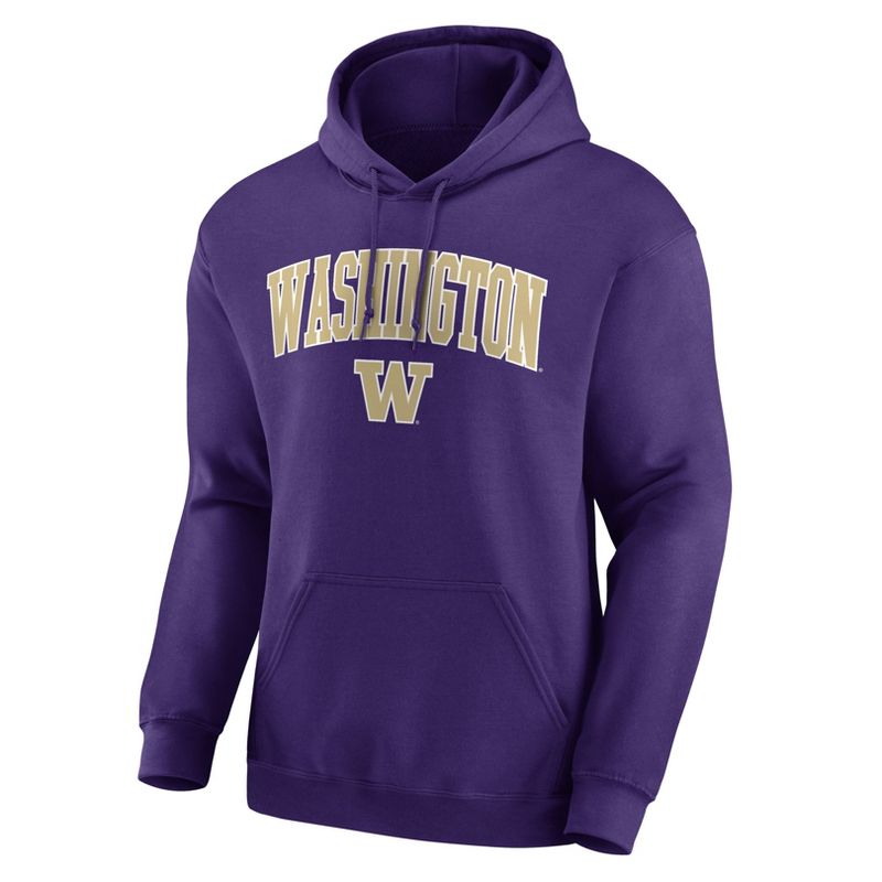 NCAA Washington Huskies Men&#39;s Hooded Sweatshirt, 2 of 4