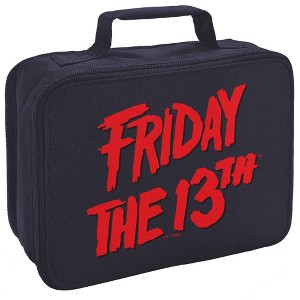 Friday The 13th Logo Insulated Soft Sided Lunch Box - 1 of 4