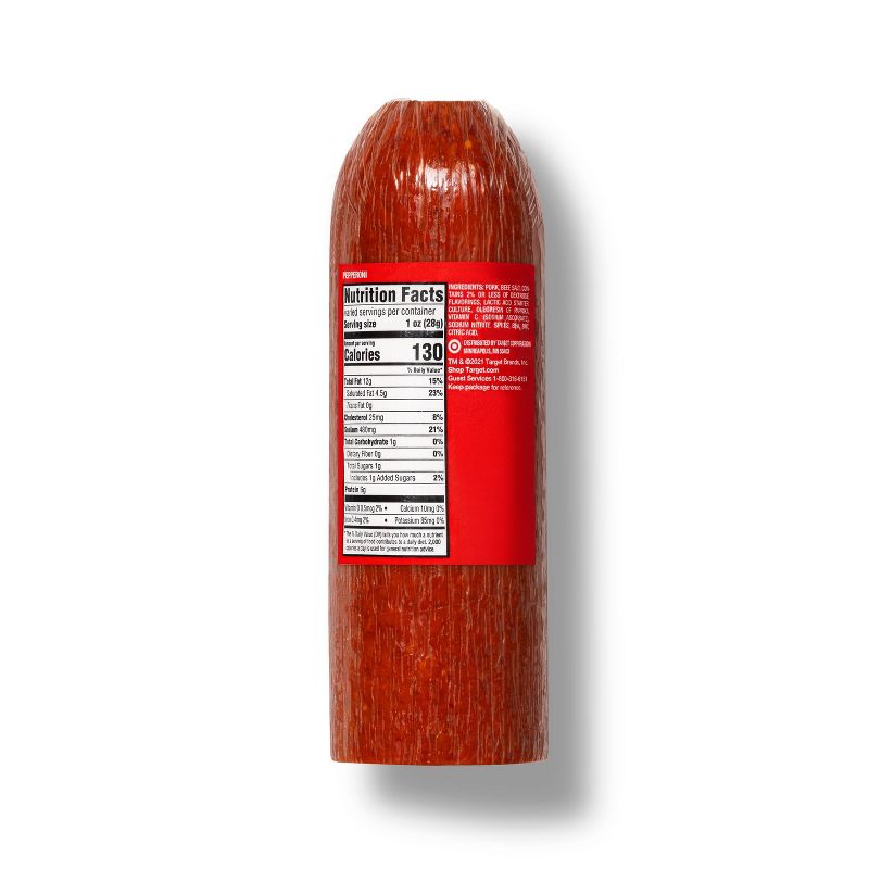 Pepperoni - Deli Fresh Sliced - price per lb - Market Pantry&#8482;, 4 of 5